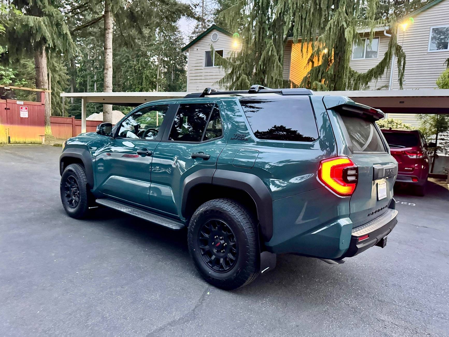 2025 4runner 6th gen Rally Armor Mud Flaps (white letters) installed on Everest TRD-Off-Road IMG_1660