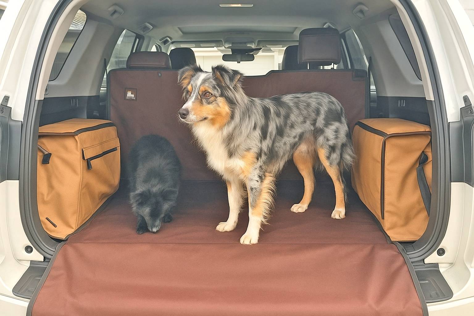 2025 4runner 6th gen Canvasback Cargo Liners Covers installed (dogs & pets protection) Canvasback cargo liner cover 2025 4runner 6th gen