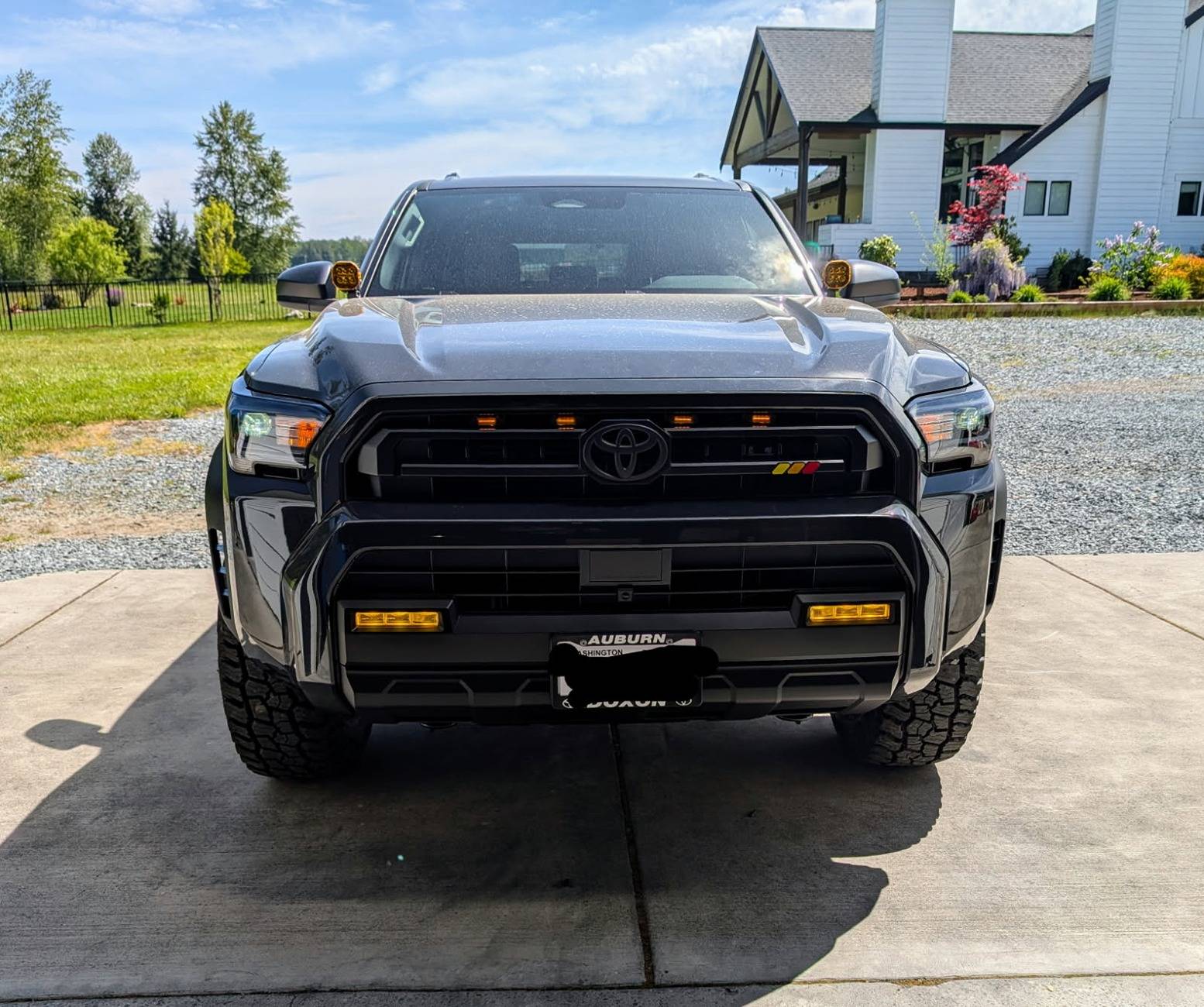 2025 Toyota 4runner Raptor Lights installed on 6th Gen 4Runner grille [DIY video added] image97787[1]