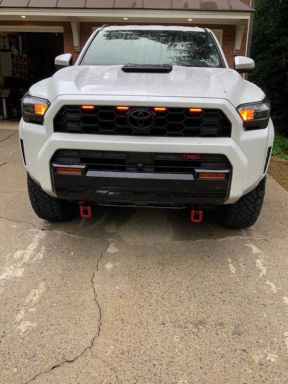 2025 Toyota 4runner Raptor Lights installed on 6th Gen 4Runner grille [DIY video added] IMG_1750