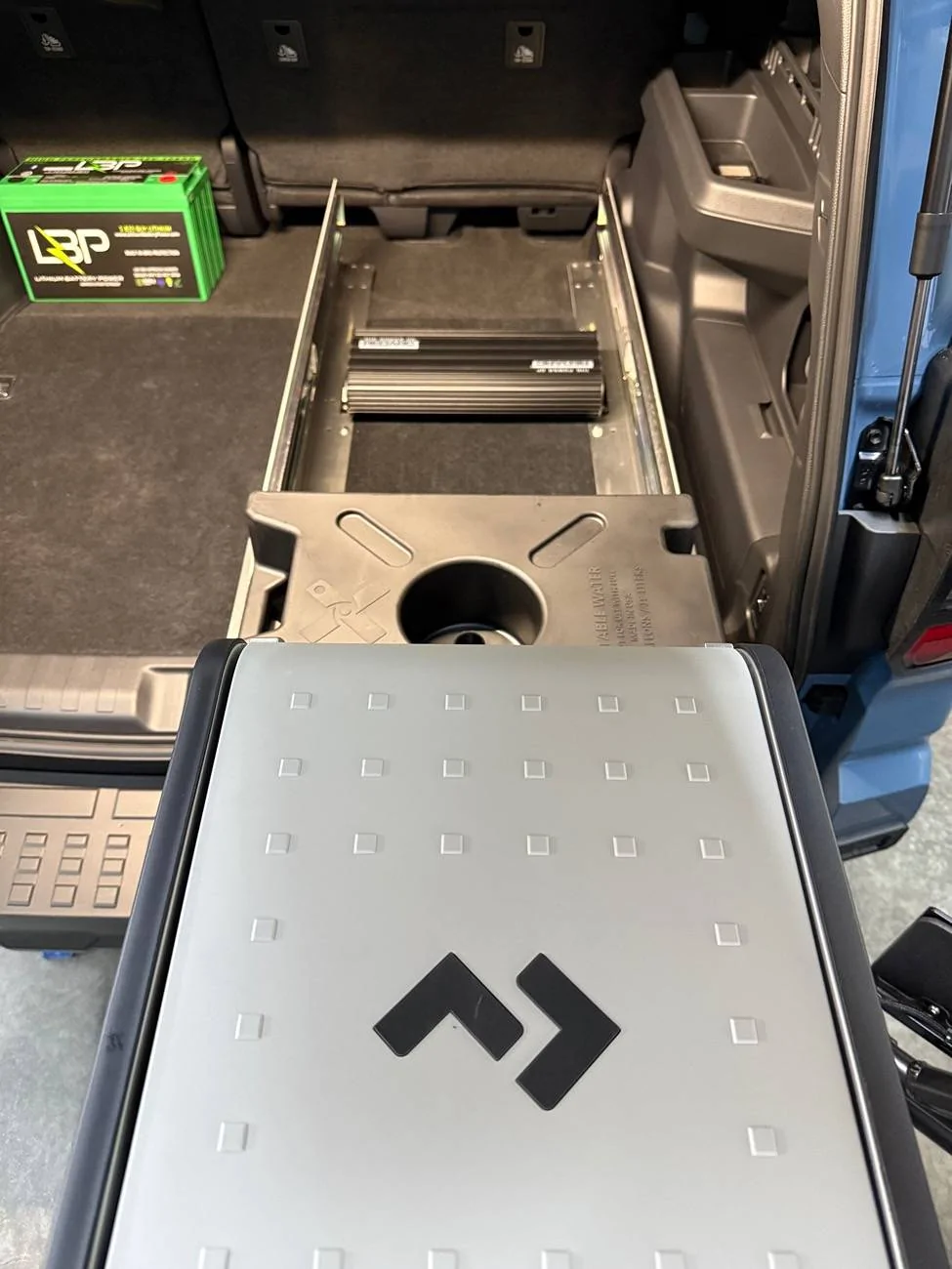 2025 4runner 6th gen Heritage Blue 4Runner full build begins IMG_8349