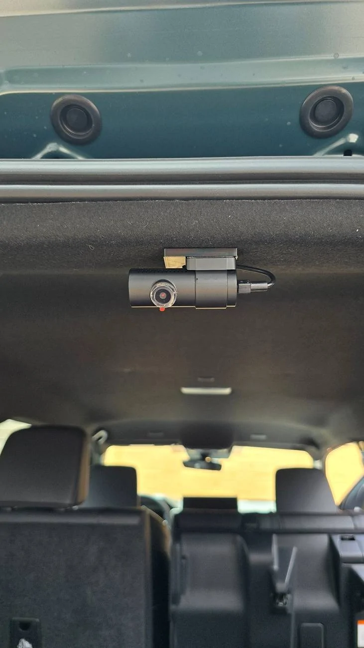 2025 Toyota 4runner Blackvue DR970X LTE Plus Dash Cam + Blackvue Battery install. Rear cam bracket from amazon for 5th gen. - DIY instructions & photos 1000017411