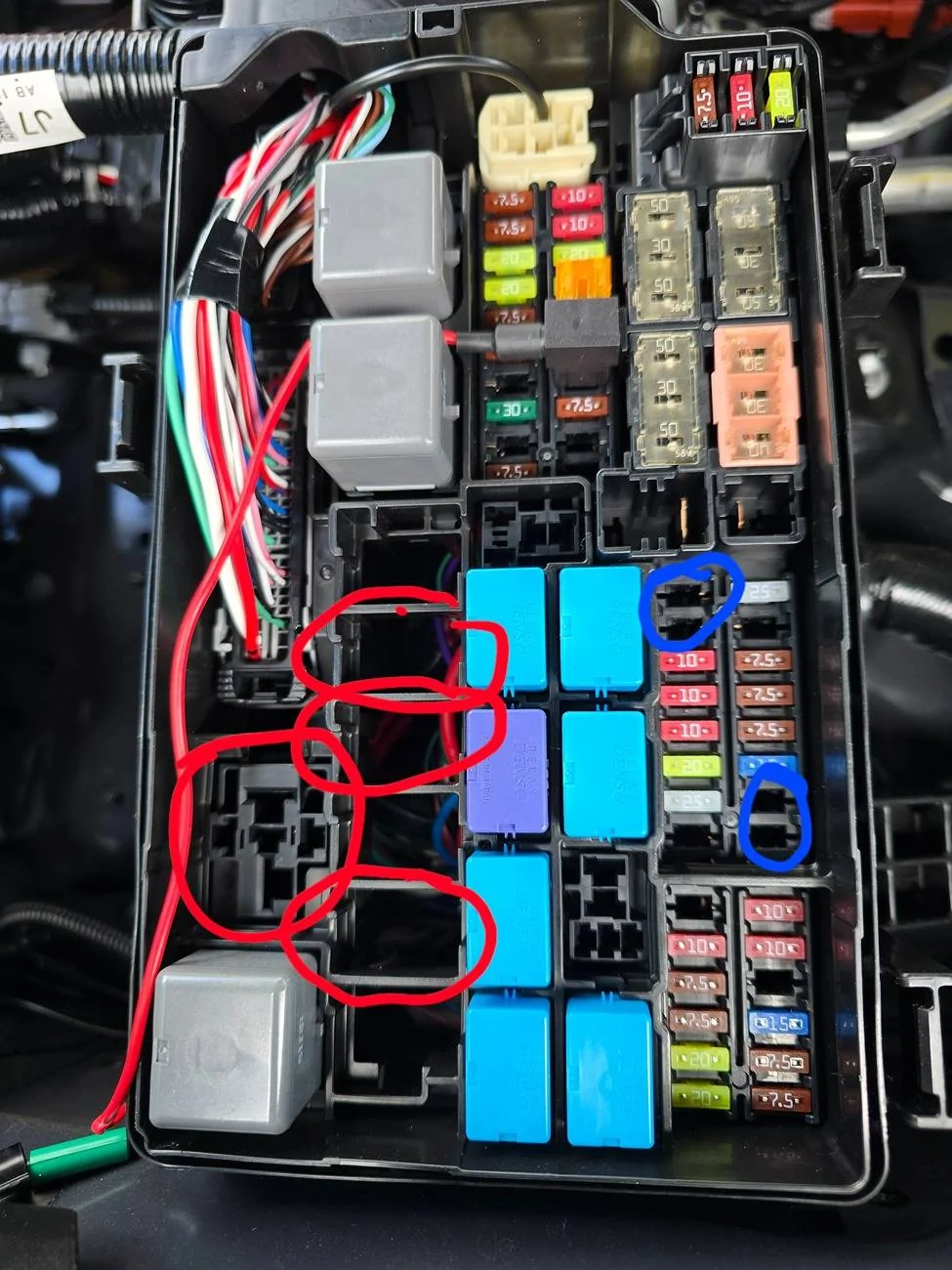 2025 Toyota 4runner Prewired AUX on ORP? 20250512_132344