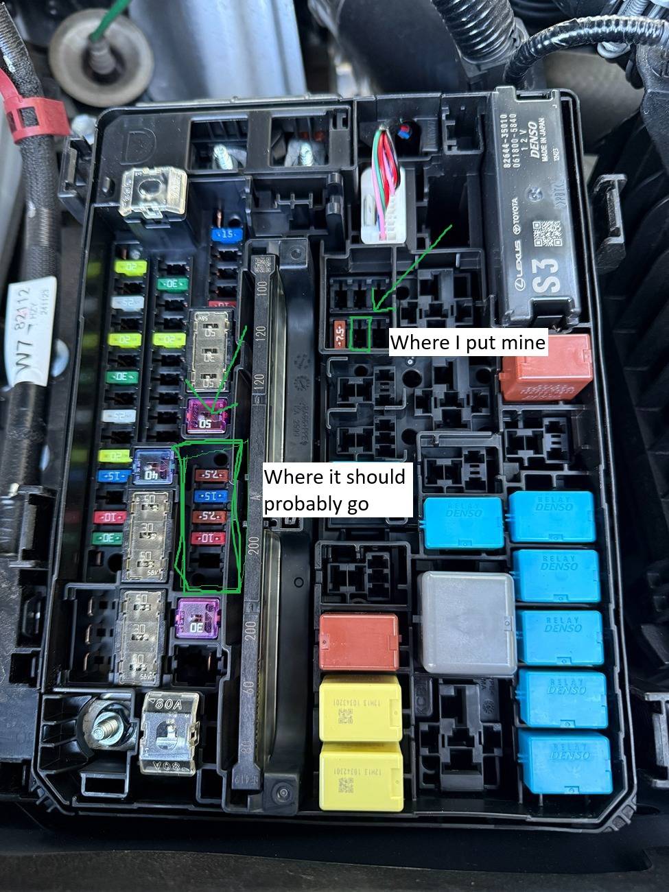 2025 4runner 6th gen Raptor Lights installed on 6th Gen 4Runner grille [DIY video added] Fuse box