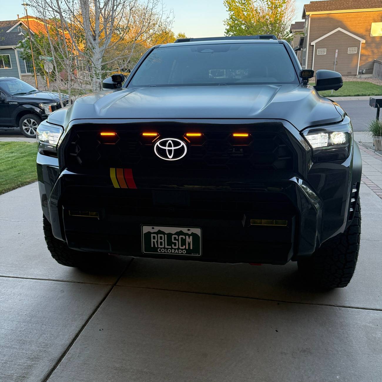 2025 4runner 6th gen Raptor Lights installed on 6th Gen 4Runner grille [DIY video added] IMG_7840.JPG
