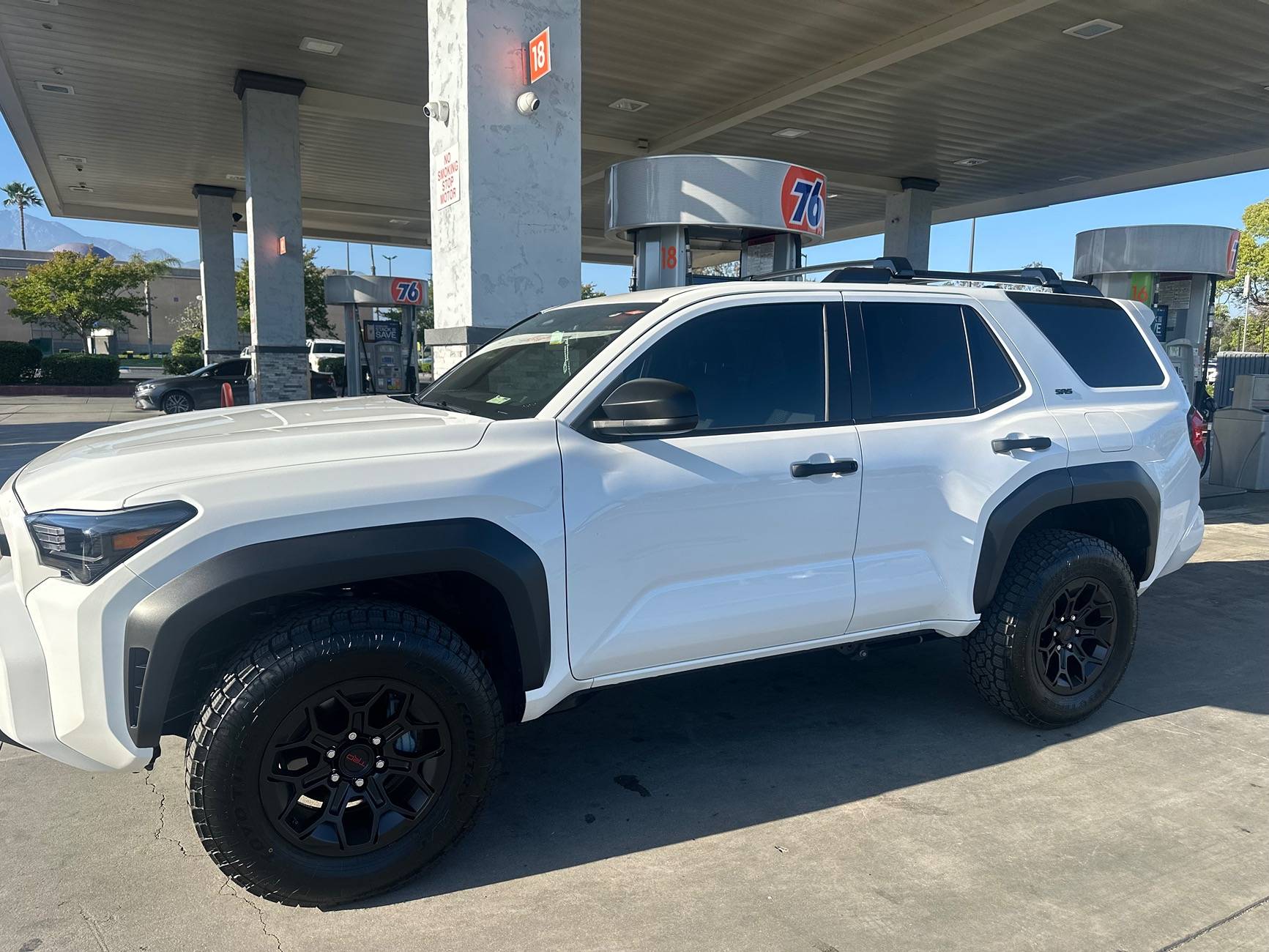 2025 Toyota 4runner BF Goodrich KO3 (265/70R17) w/ raised white letters installed on my SR5 IMG_5129
