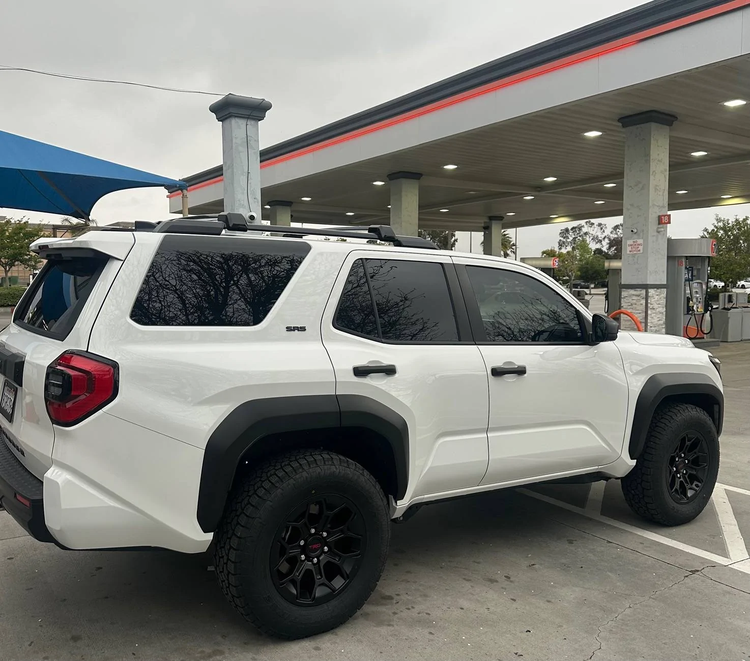 2025 Toyota 4runner BF Goodrich KO3 (265/70R17) w/ raised white letters installed on my SR5 IMG_5115