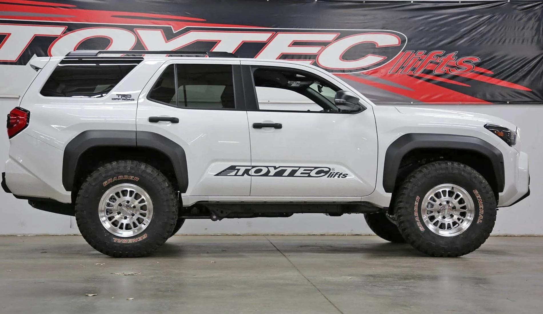 2025 4runner 6th gen Toytec Spacer Lift Kit (2.5"), Method Wheels (703) +35 offset, General Grabber A/TX (35x12.5x17) 2025 4Runner TRD Off-Road Toytec Spacer Lift Kit (2.5%22), Method Wheels (703) +35 offset, G