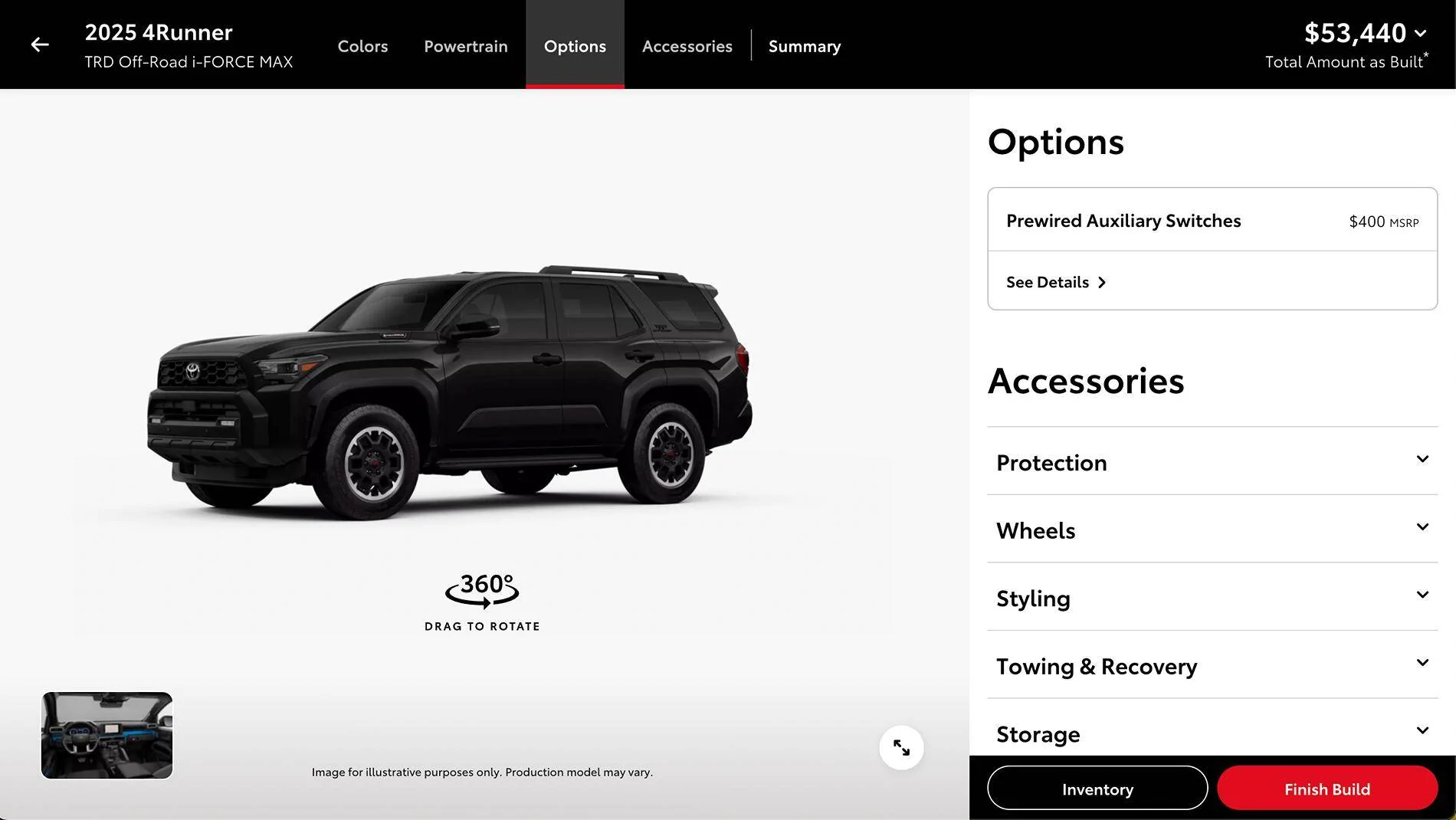 2025 4runner 6th gen I'm suing Toyota => TRD Off-Road i-FORCE MAX missing hands-free power liftgate Screenshot 2025-05-14 at 02.01.52
