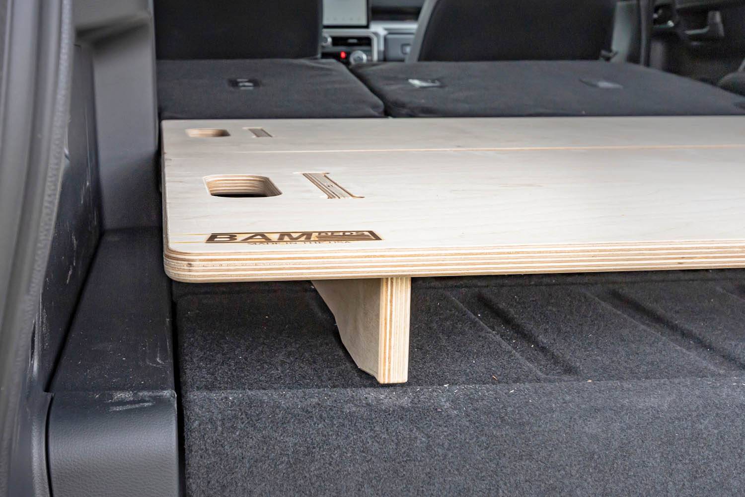2025 4runner 6th gen BamBed Sleeping Platform Installed - Photos & Review (non-hybrid & hybrid 4Rrunners) bambed sleep bed platform 4runner hybrid ifroce max cargo area3