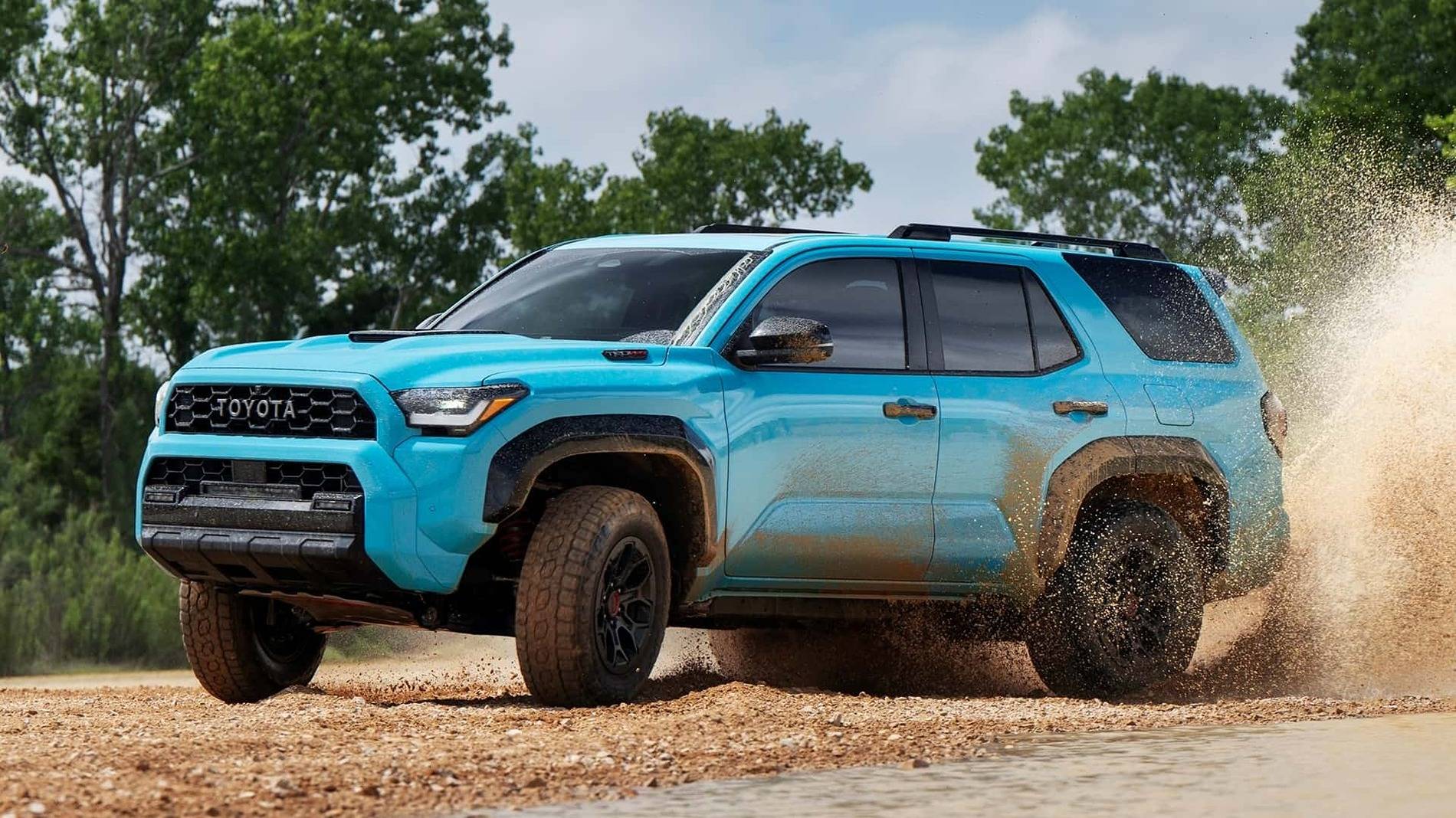 2025 Toyota 4runner "WAVE MAKER" is new 2026 4Runner TRD PRO color (photos & video) 🌊 toyota-4runner-trd-pro-wave-maker-blue