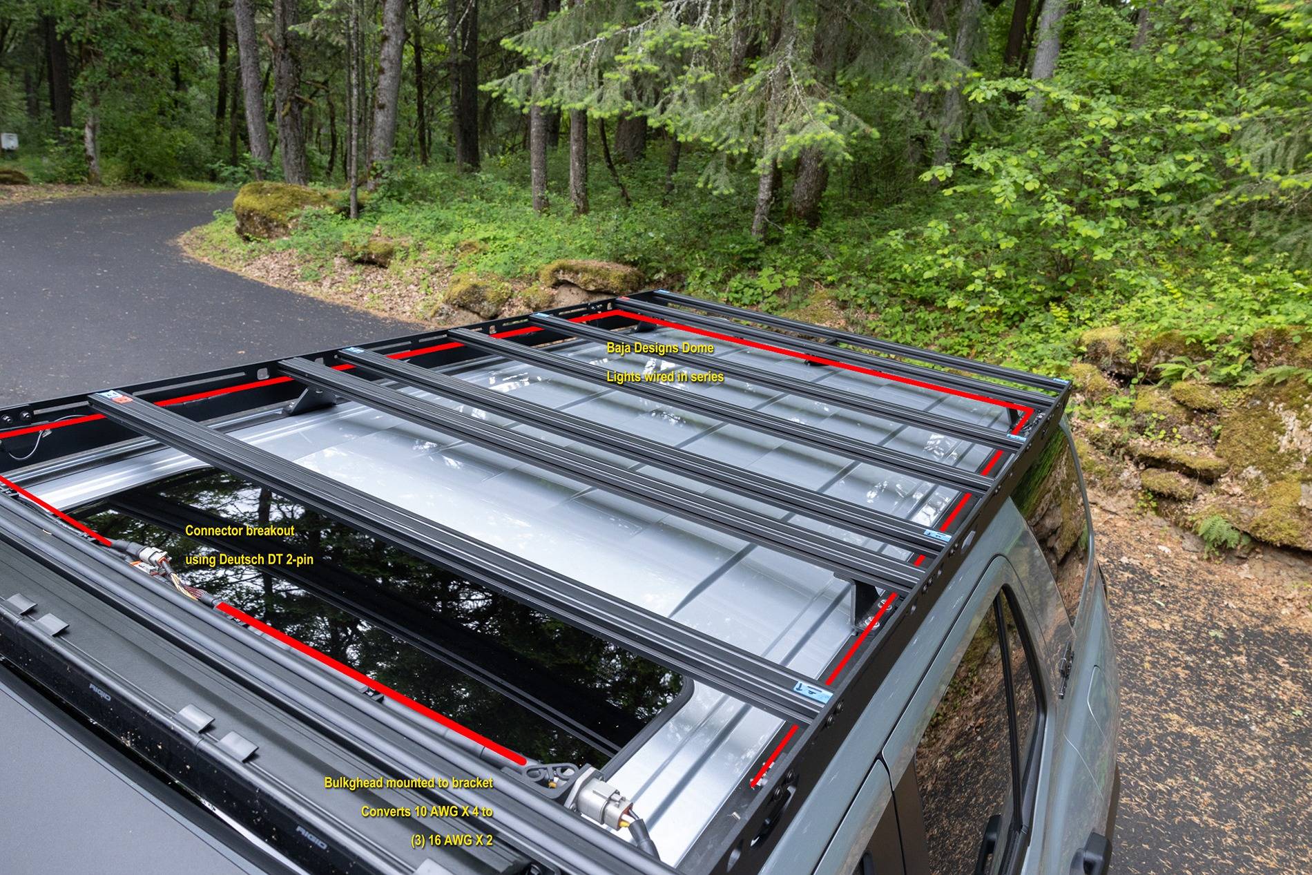 2025 4runner 6th gen Wiring Lights on a Sherpa Capitol Rack - DIY install how-to writeup _W0A4894-Edit
