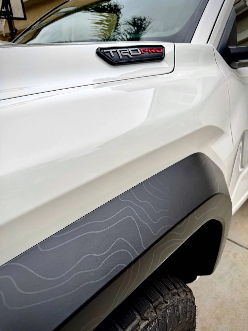 2025 4runner 6th gen Topo-Wrap and Full Front PPF on TRD Pro (Mirrors, Fender Flares, Hood Scoop) IMG_2409