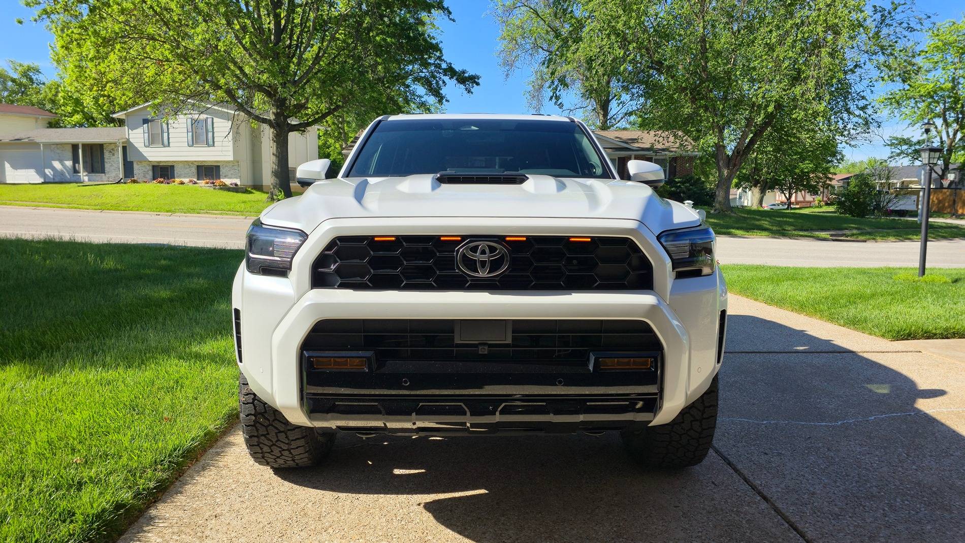 2025 4runner 6th gen Raptor Lights installed on 6th Gen 4Runner grille [DIY video added] 20250517_090610