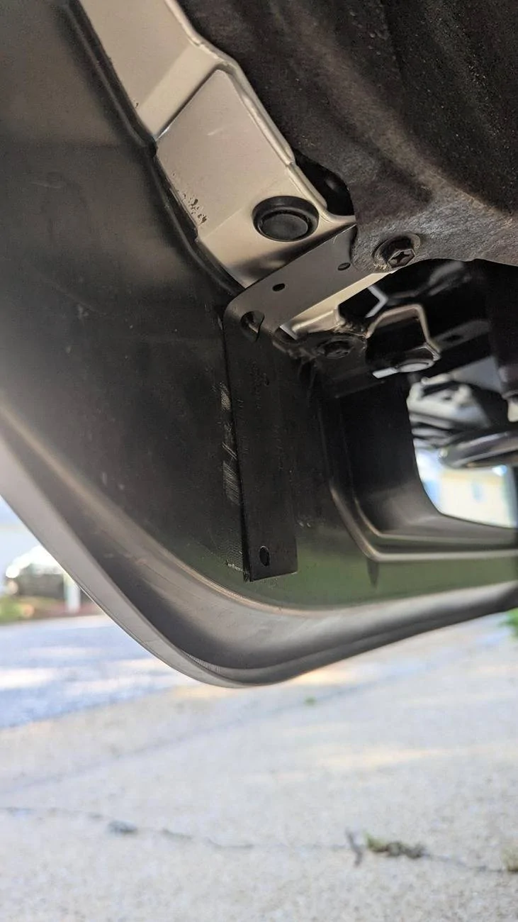2025 Toyota 4runner Air Dam falling off at highway speeds, 89 miles on odometer air damn 3