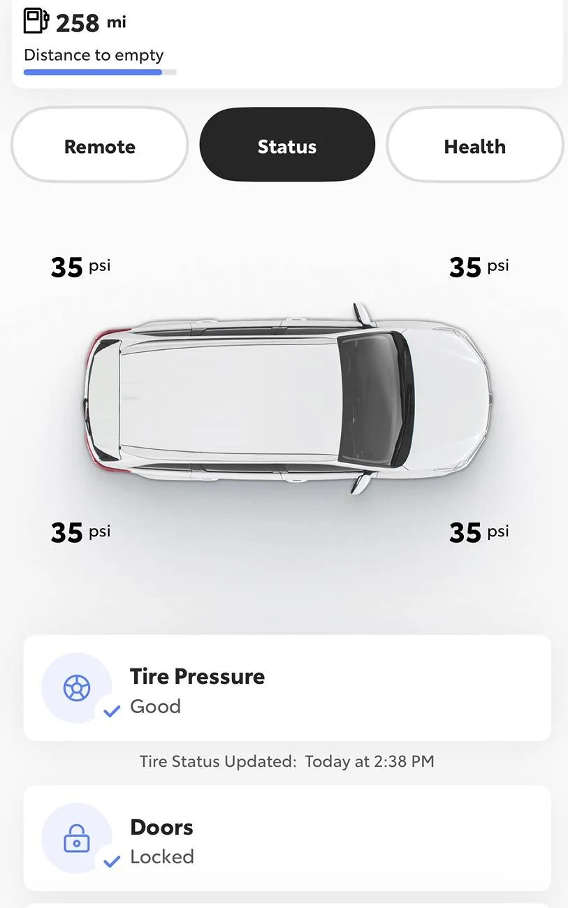 2025 4runner 6th gen OVERINFLATED TIRES  on my delivery YESTERDAY  5/16/25 DANGEROUS! PEOPLE CHECK TIRES AFTER DELIVERY! IMG_9472