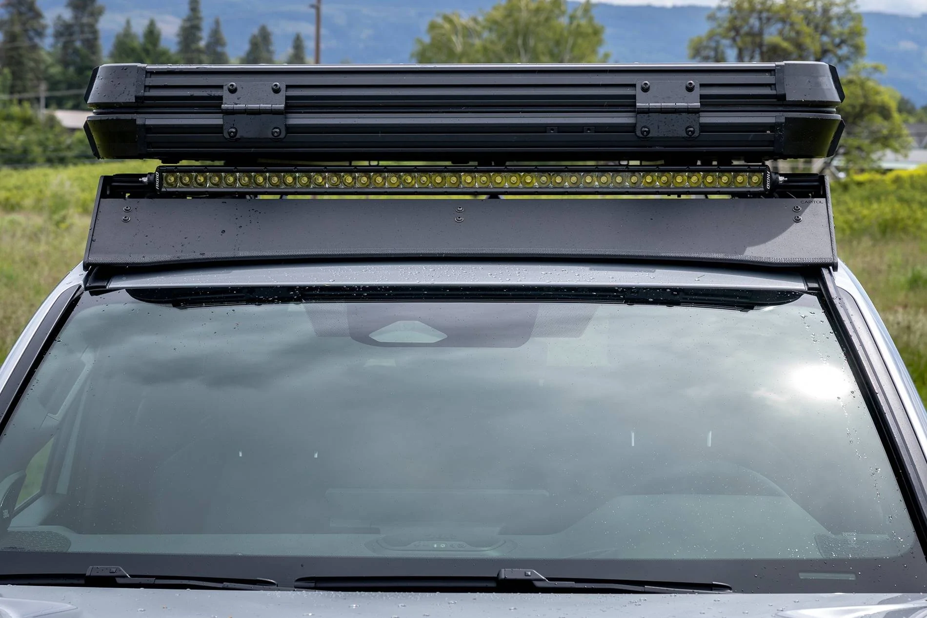 2025 4runner 6th gen Conceptual Render with Sherpa Capitol Rack & Aspen V2 RTT _W0A4950