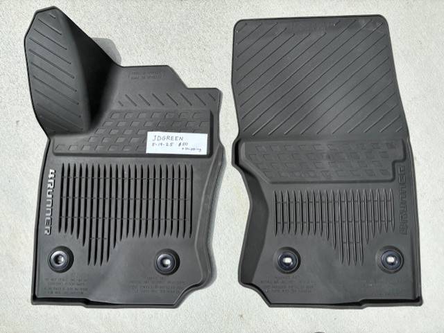 2025 4runner 6th gen Genuine 4Runner All-Weather Floor Liners for sale Toyota mats1