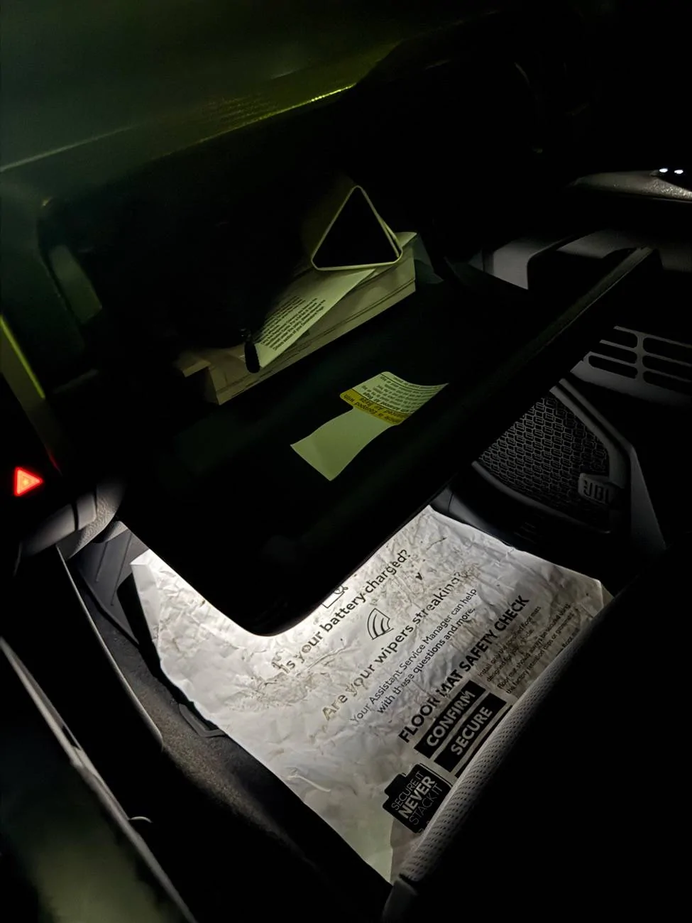 2025 4runner 6th gen Glove box light in 2025 Limited? IMG_0192