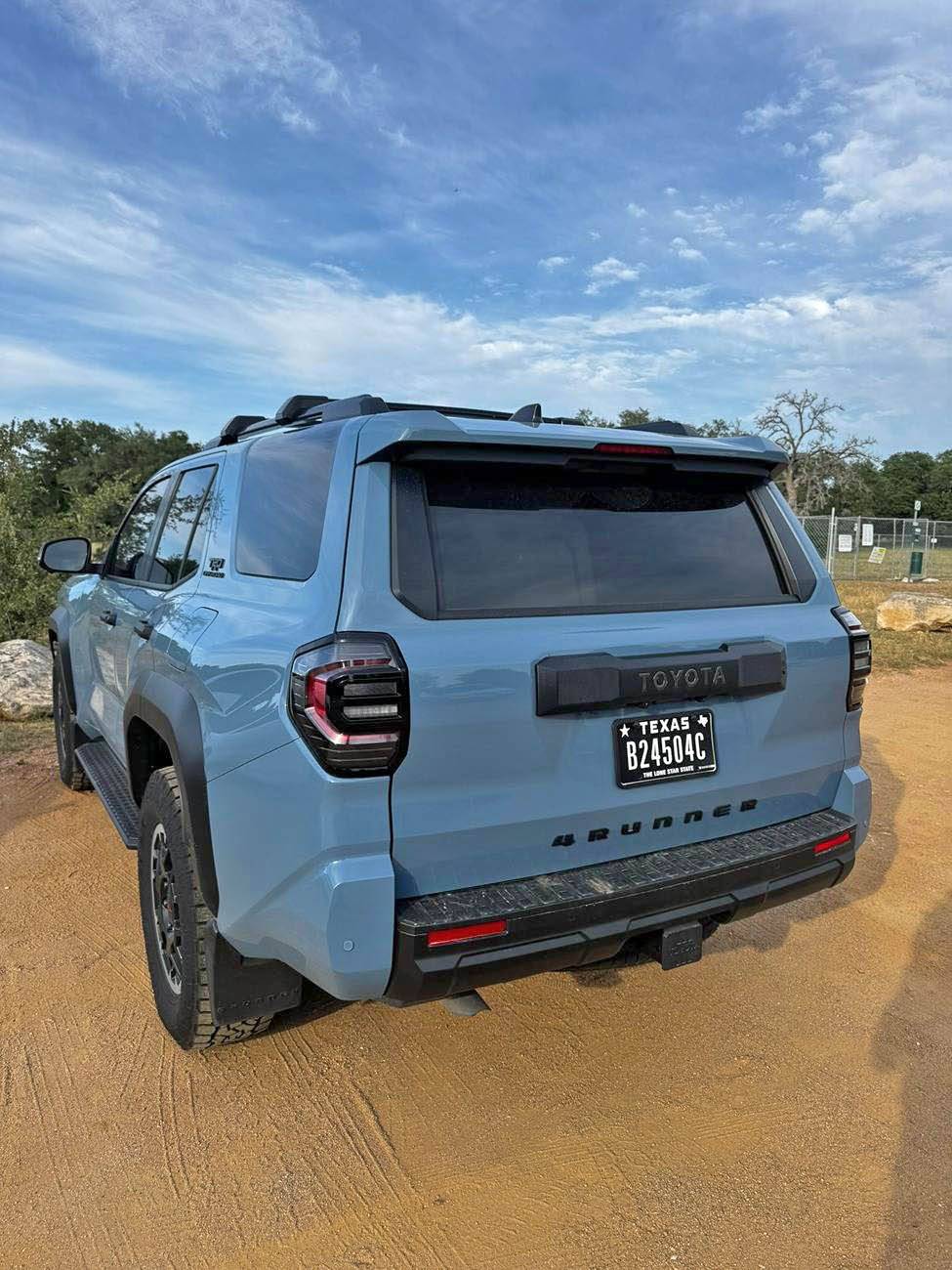2025 4runner 6th gen Premium Tail Lights Installed on Heritage Blue ORP IMG_9075.JPEG