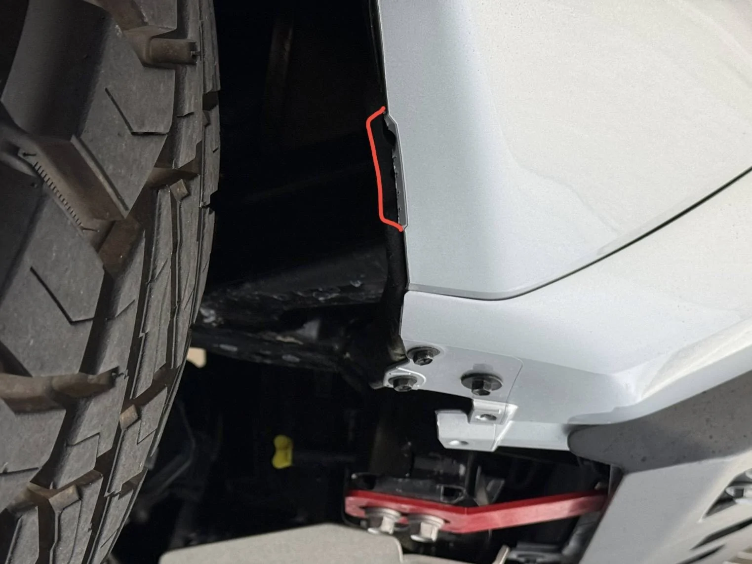 2025 4runner 6th gen NYTOP 2025 4Runner 6th Gen Build Render: White Wheels, Carbon Fenders, Front Bumper, Rear Recovery Hooks IMG_2860