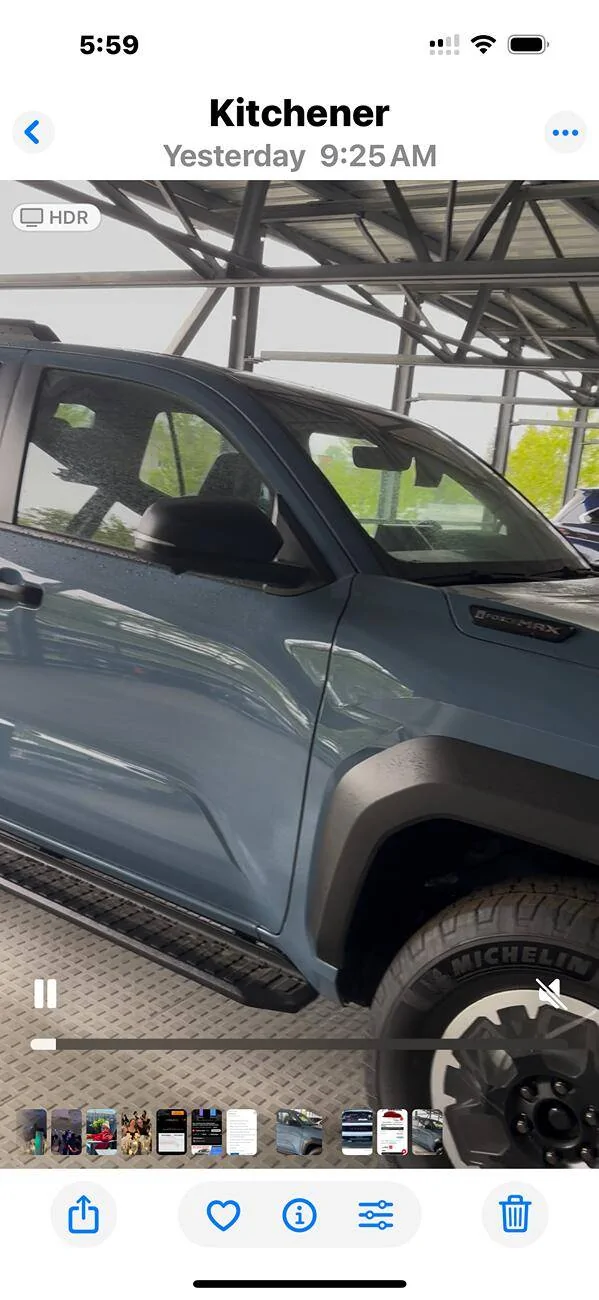 2025 4runner 6th gen 2025 4Runner TRD PRO Mudbath availability / purchasing in Quebec, Canada IMG_1263