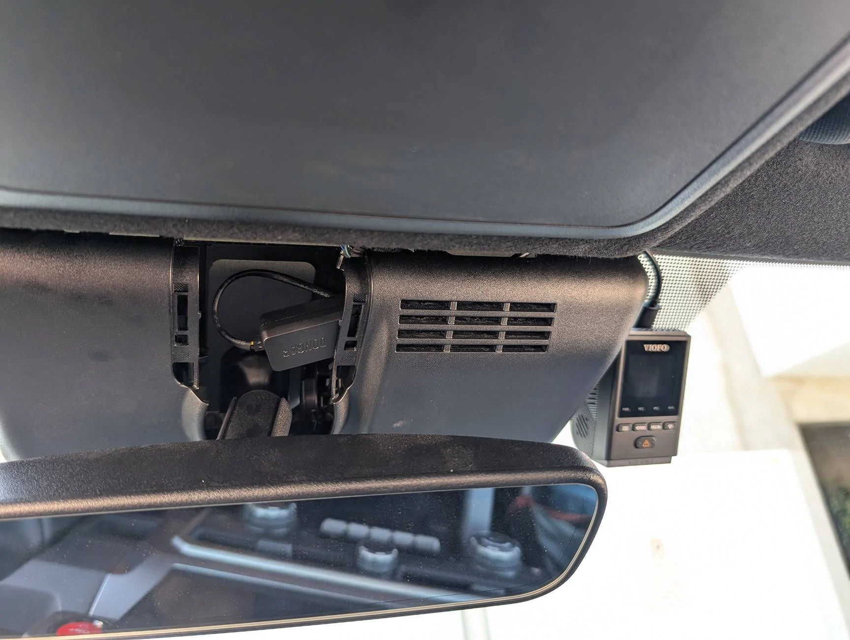 2025 Toyota 4runner Viofo A119 Mini 2 Dash Cam + Dongar 10-pin Type B install in ORP 1000010000