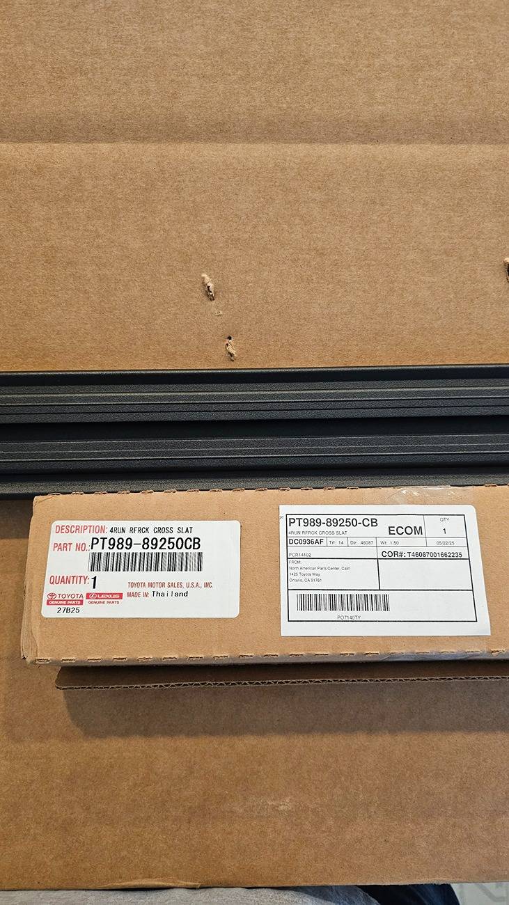 2025 4runner 6th gen Cross-beam missing on Trailhunter ARB rack? 5th cross slat_1