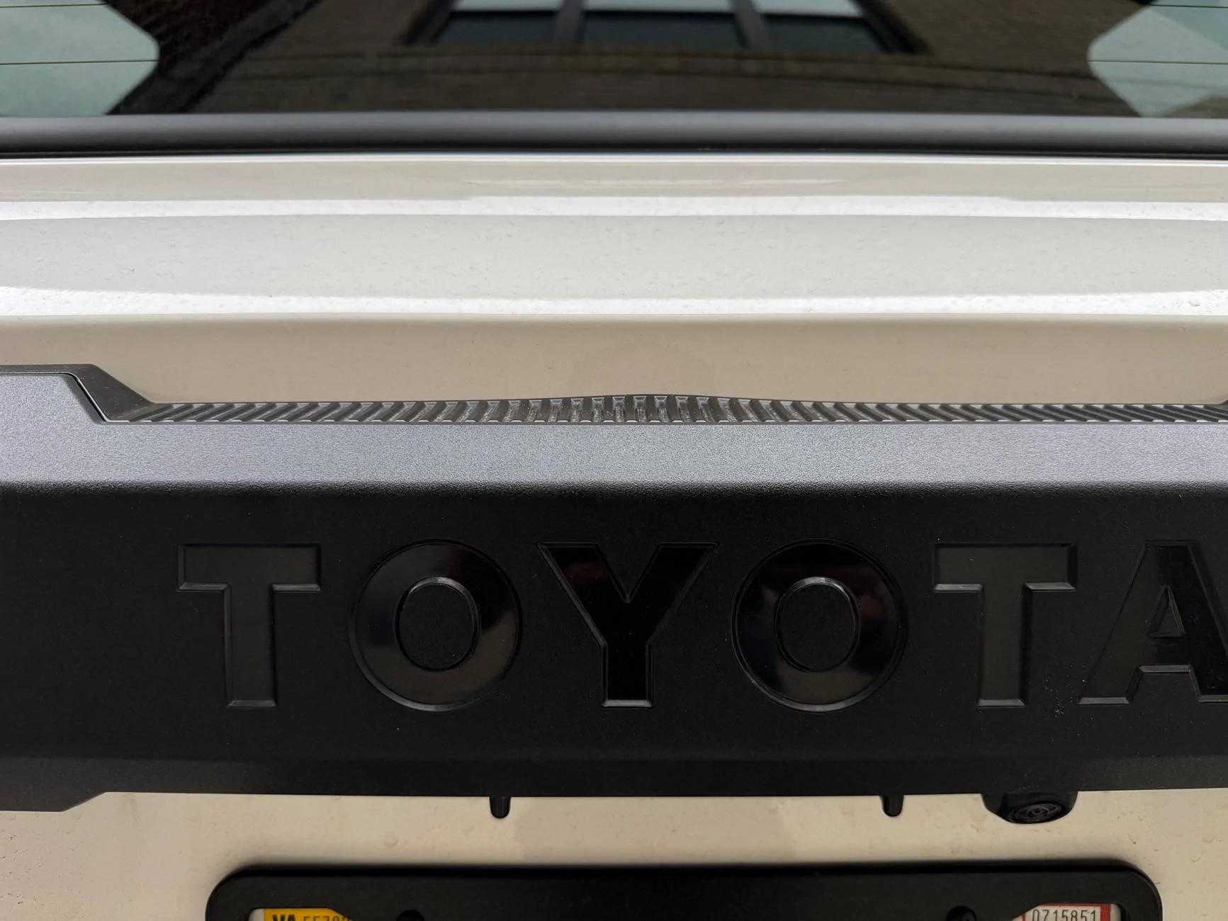 2025 4runner 6th gen Rear trunk plastic trim warping IMG_4536