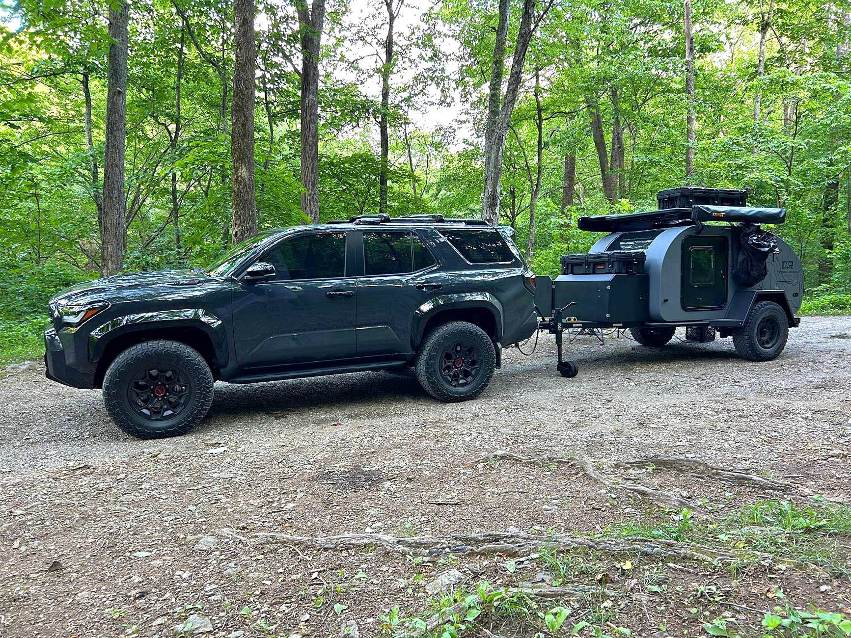 2025 4runner 6th gen First trail ride and towing trailer with the 2025 TRD Pro First trail ride and towing trailer with the TRD Pro 1