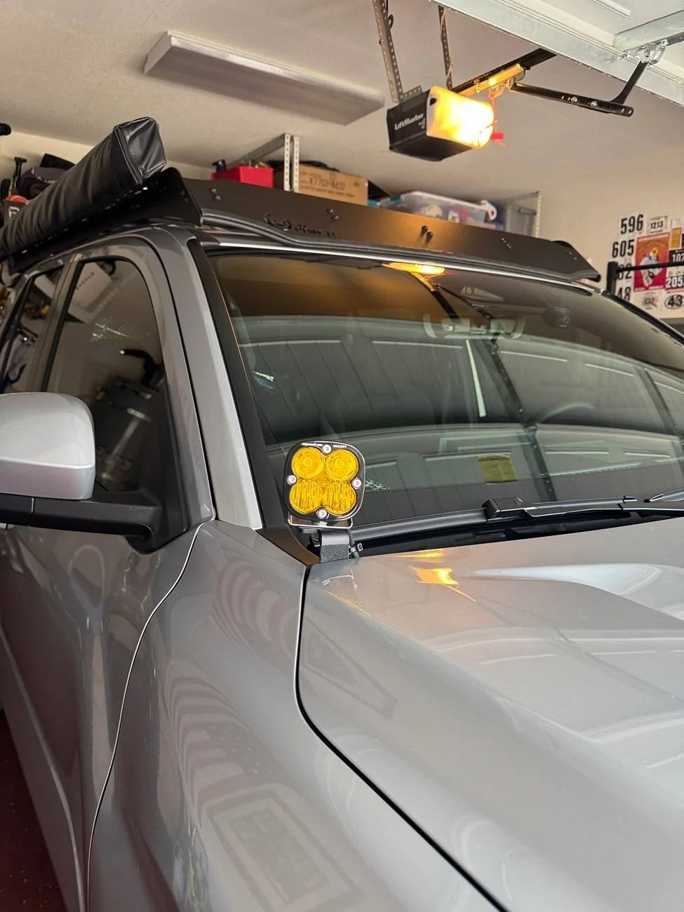 2025 4runner 6th gen CBI Ladder installed (no drill) + Prinsu roof rack + ROAM cases, ROAM rooftop awning IMG_1633