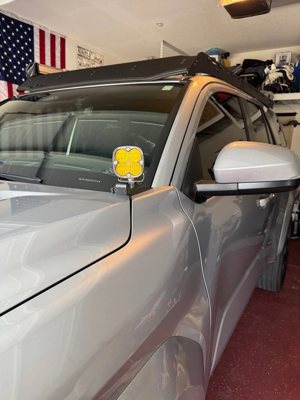 2025 4runner 6th gen CBI Ladder installed (no drill) + Prinsu roof rack + ROAM cases, ROAM rooftop awning IMG_1634