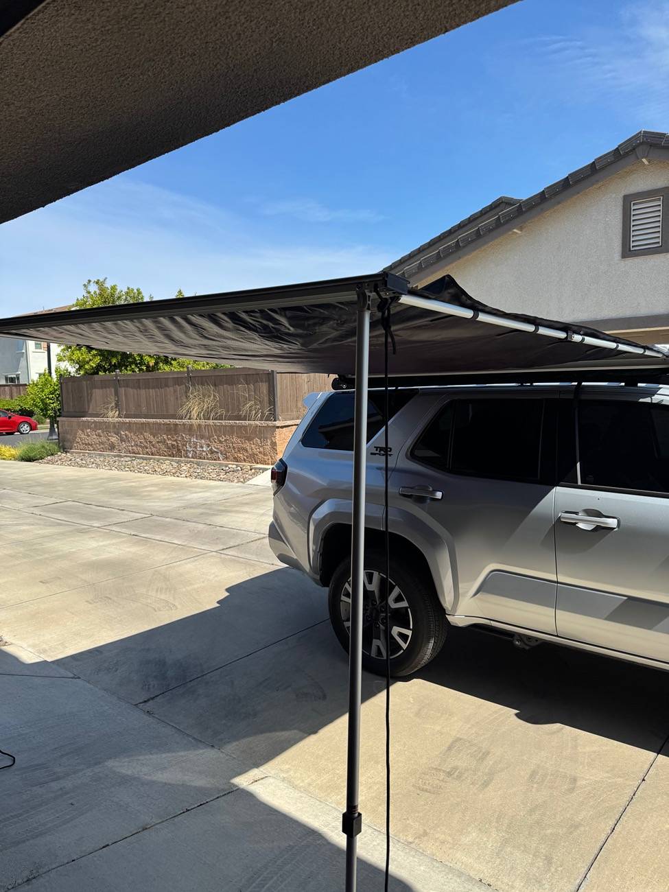 2025 4runner 6th gen CBI Ladder installed (no drill) + Prinsu roof rack + ROAM cases, ROAM rooftop awning IMG_1159