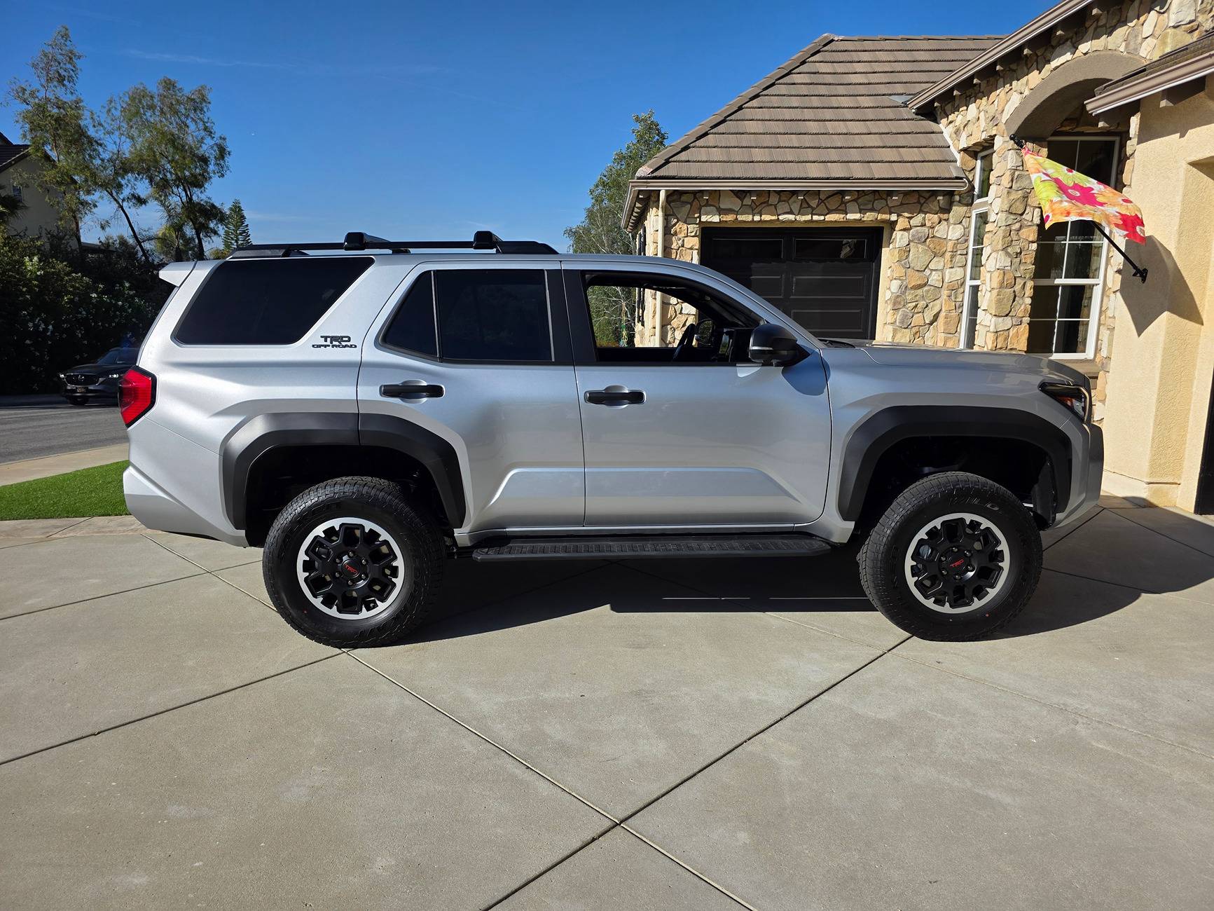 2025 4runner 6th gen SoCal Take off parts for sale.  Tires, rims, suspension, mats, roof rack. 20250522_172826
