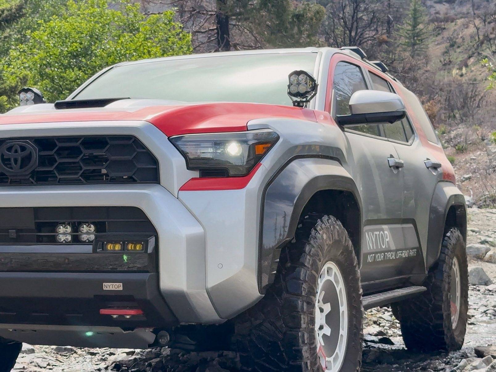 2025 4runner 6th gen NYTOP 2024 4Runner TRD Sport Build w/ Carbon Fiber Fender Flares & More (off-roading at Lytle Creek, CA) 501746179_23875212692165806_7117453095380505728_n