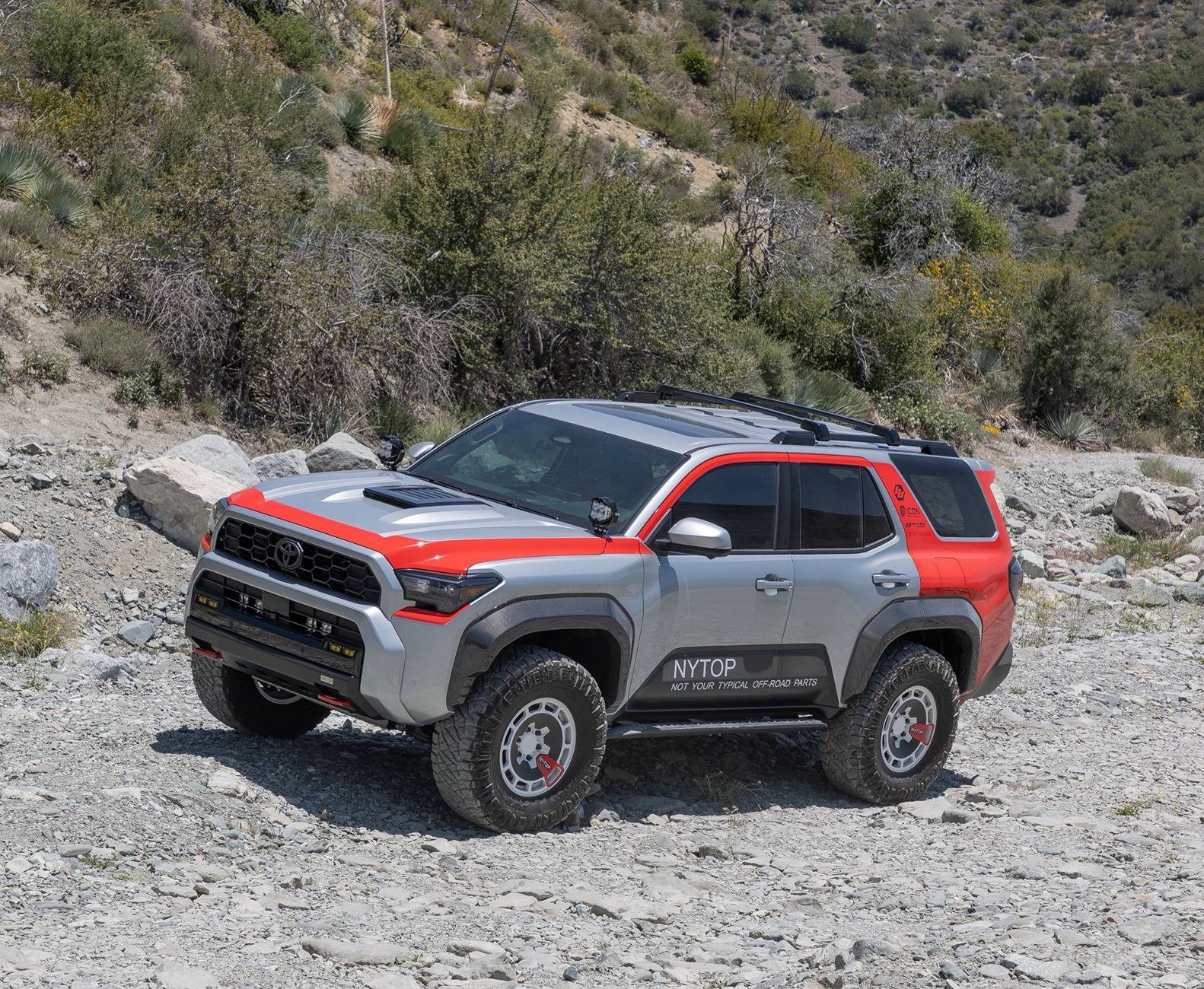 2025 4runner 6th gen NYTOP 2024 4Runner TRD Sport Build w/ Carbon Fiber Fender Flares & More (off-roading at Lytle Creek, CA) 502146161_23882512611435814_7110831689063939801_n