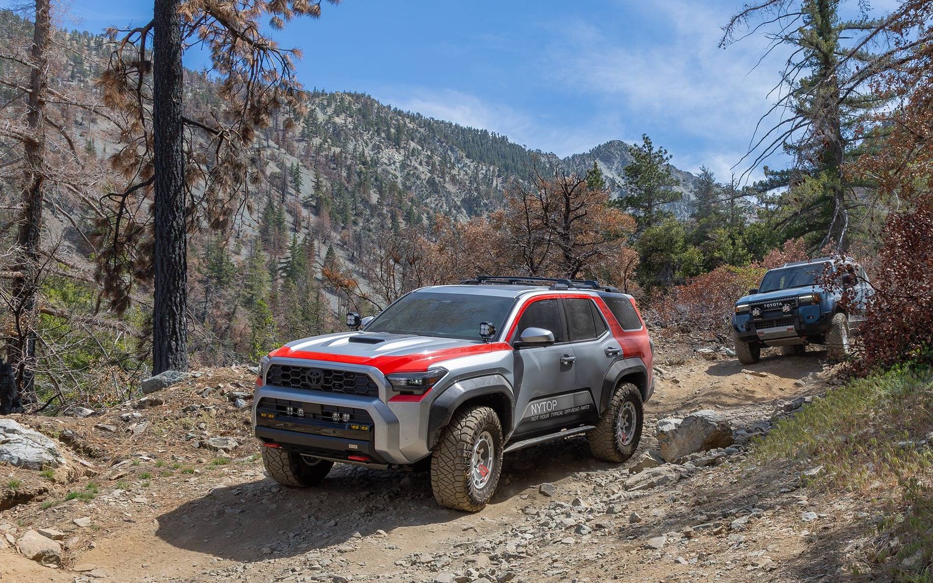2025 4runner 6th gen NYTOP 2024 4Runner TRD Sport Build w/ Carbon Fiber Fender Flares & More (off-roading at Lytle Creek, CA) 501721443_23882512621435813_7854464634144170477_n
