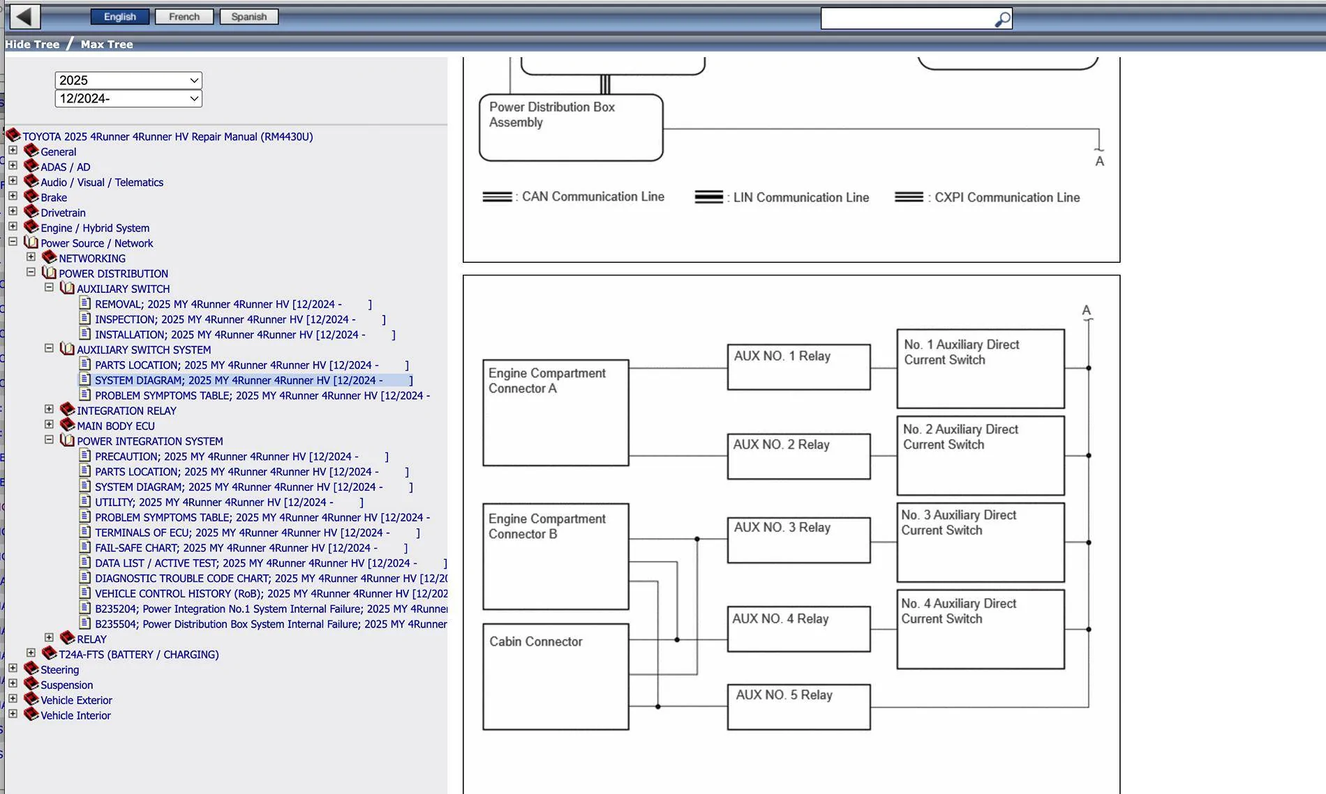 2025 4runner 6th gen Prewired AUX on ORP? Screenshot 2025-05-29 at 8.59.40 PM