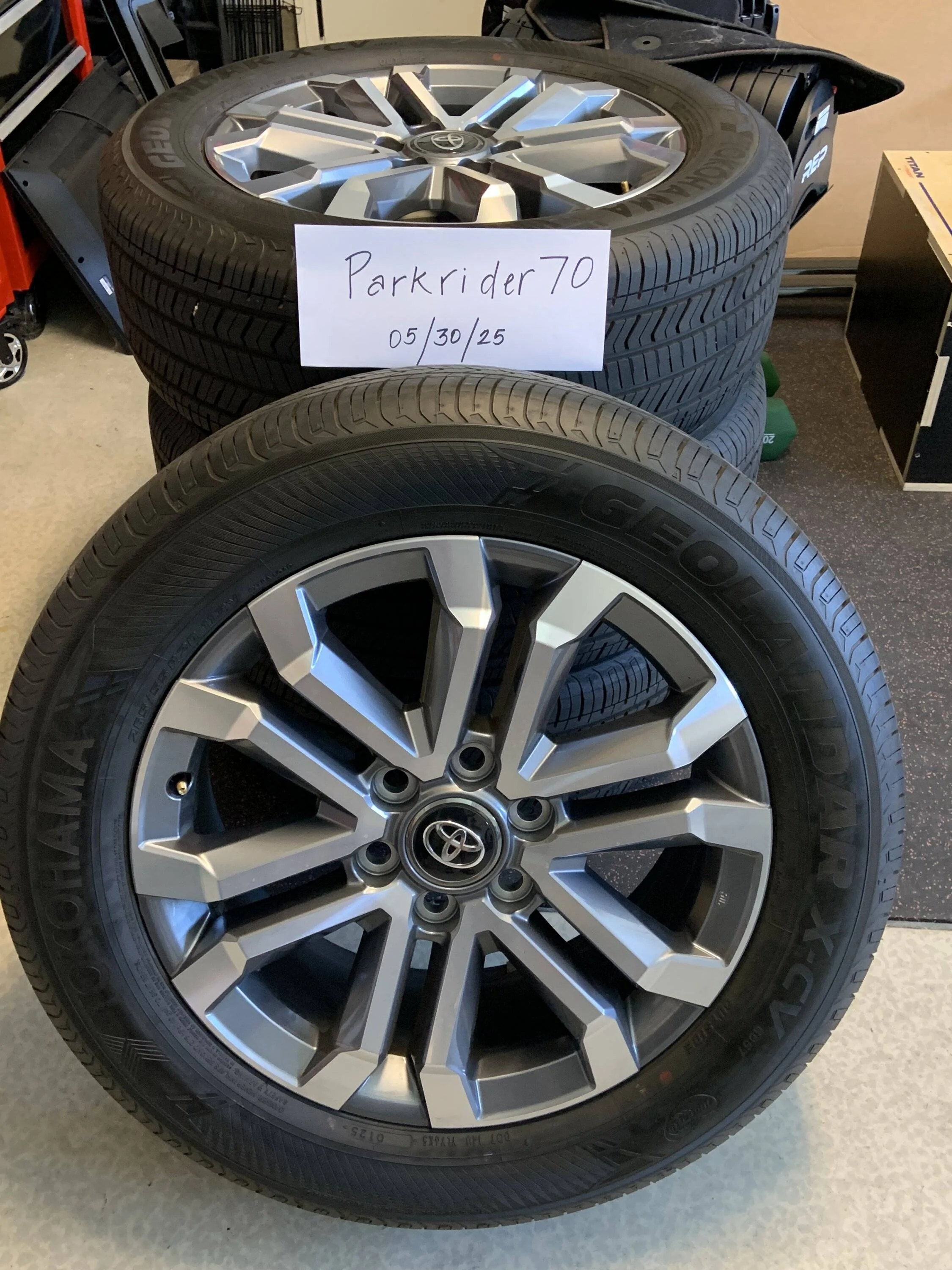 2025 4runner 6th gen For Sale: 2025 4Runner Limited Wheels and Tires inc. Spare IMG_2433