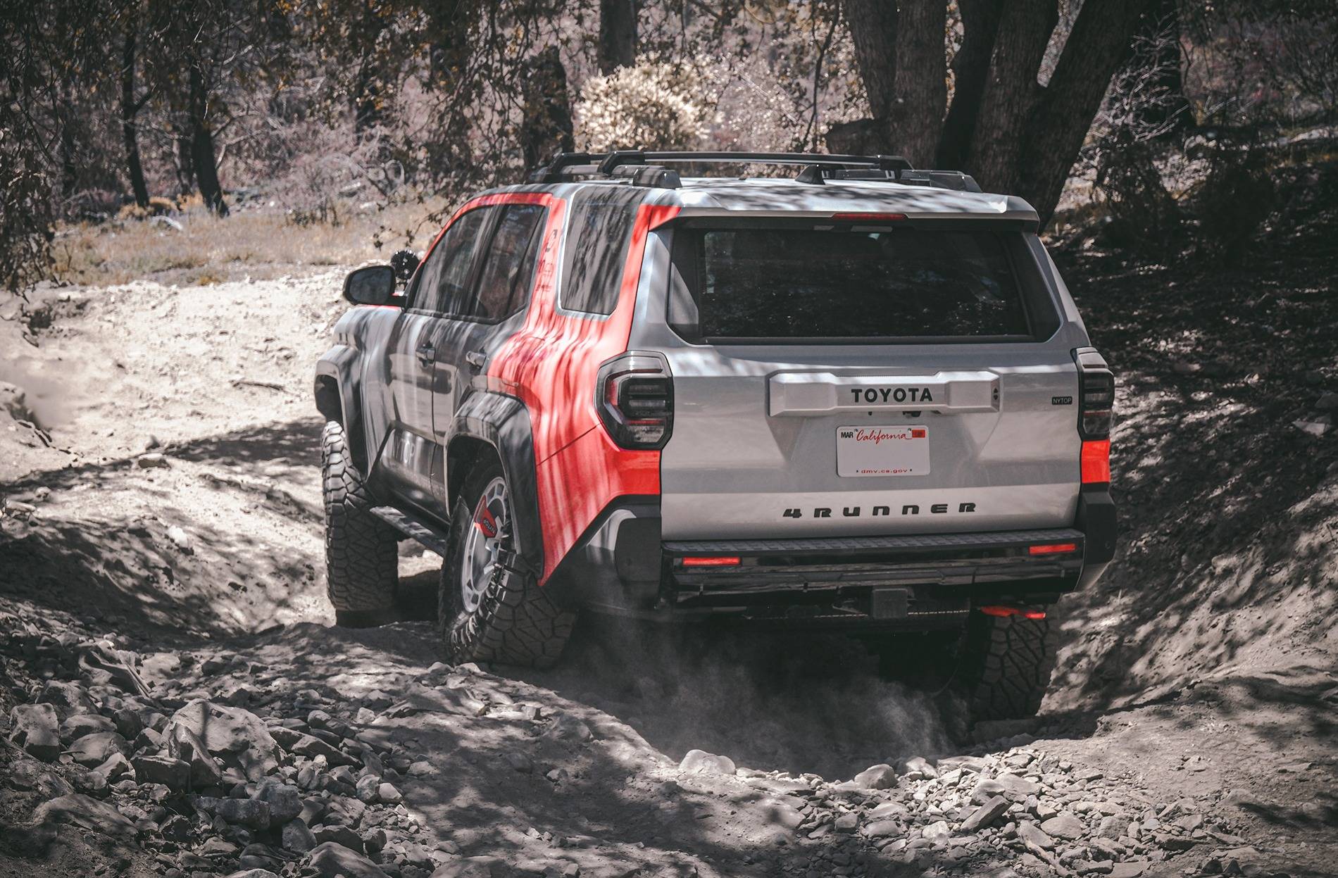 2025 4runner 6th gen NYTOP 2024 4Runner TRD Sport Build w/ Carbon Fiber Fender Flares & More (off-roading at Lytle Creek, CA) DSCF1387