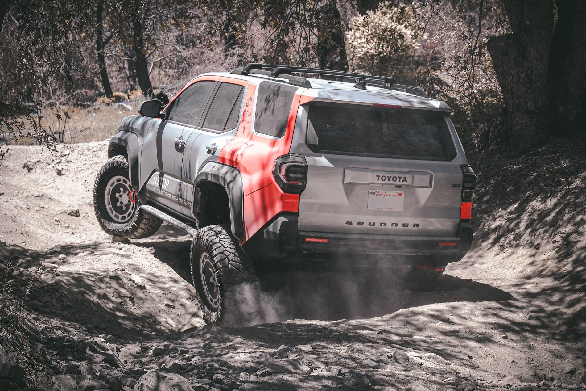 2025 4runner 6th gen NYTOP 2024 4Runner TRD Sport Build w/ Carbon Fiber Fender Flares & More (off-roading at Lytle Creek, CA) DSCF1398