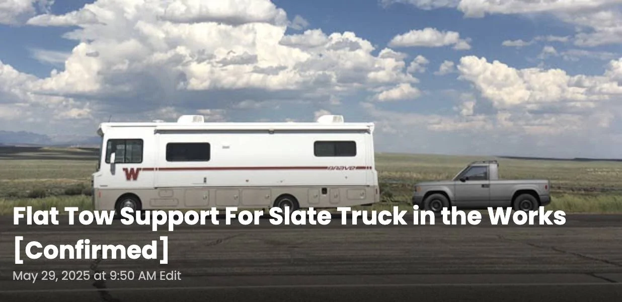 2025 4runner 6th gen SLATE Truck revealed as modular SUV & pickup. Priced under $20K after incentive slate-truck-flat-to