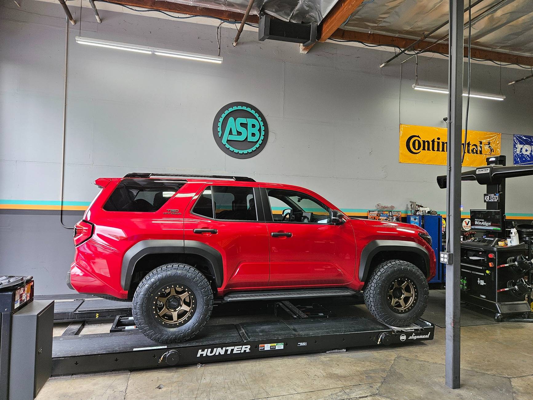 2025 4runner 6th gen 35's (35/12.5/17) Open Country AT -- RRW wheels 17x8.5 et 0 offset -- Westcott pre-collar lift kit 20250425_154537