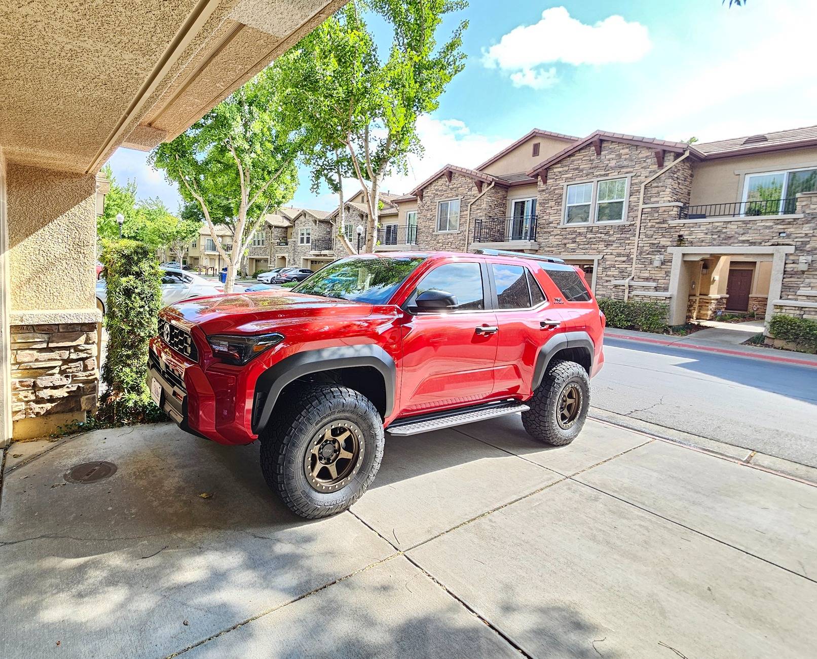 2025 4runner 6th gen 35's (35/12.5/17) Open Country AT -- RRW wheels 17x8.5 et 0 offset -- Westcott pre-collar lift kit 20250427_162302