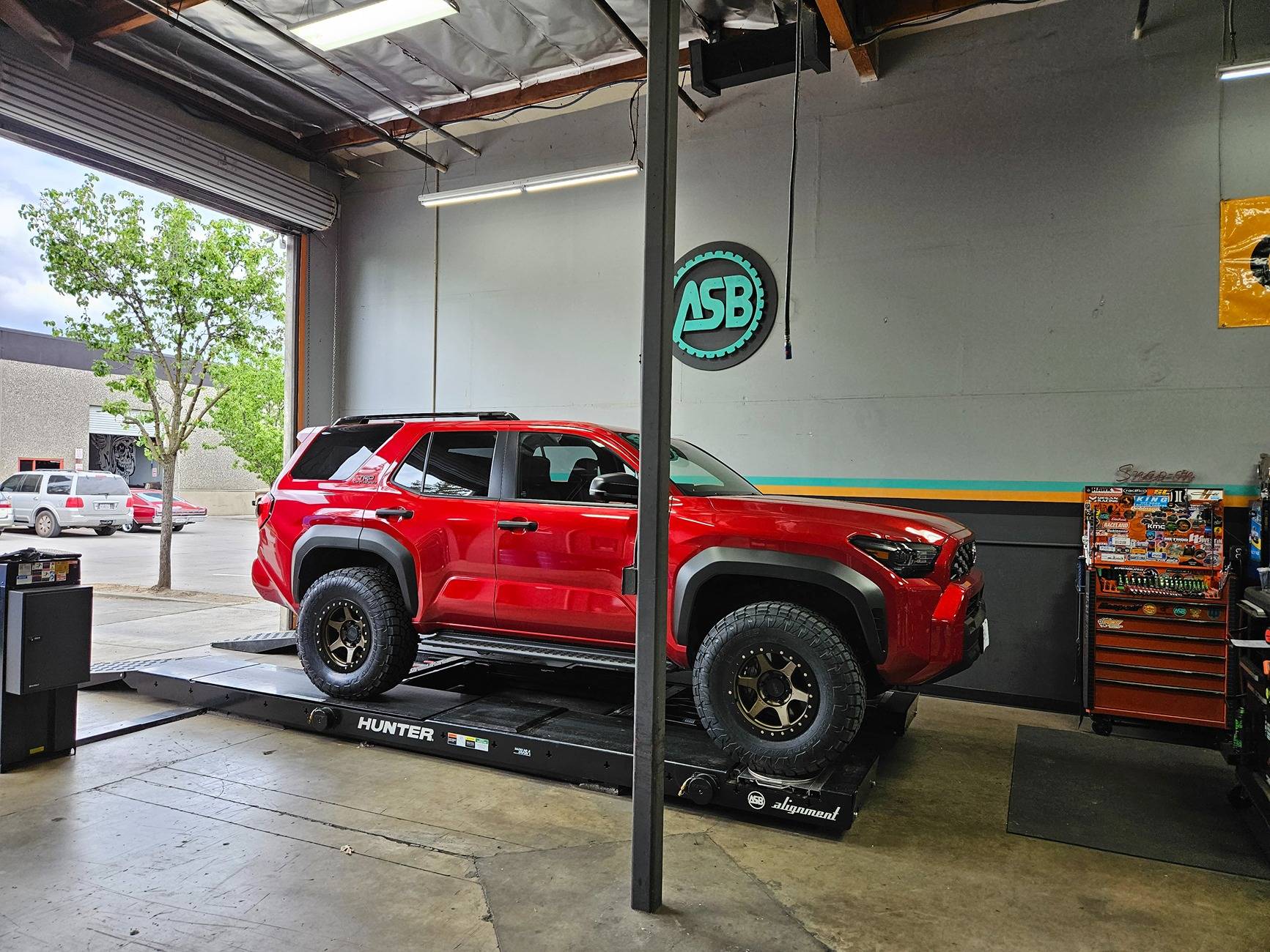 2025 4runner 6th gen 35's (35/12.5/17) Open Country AT -- RRW wheels 17x8.5 et 0 offset -- Westcott pre-collar lift kit 20250425_154528