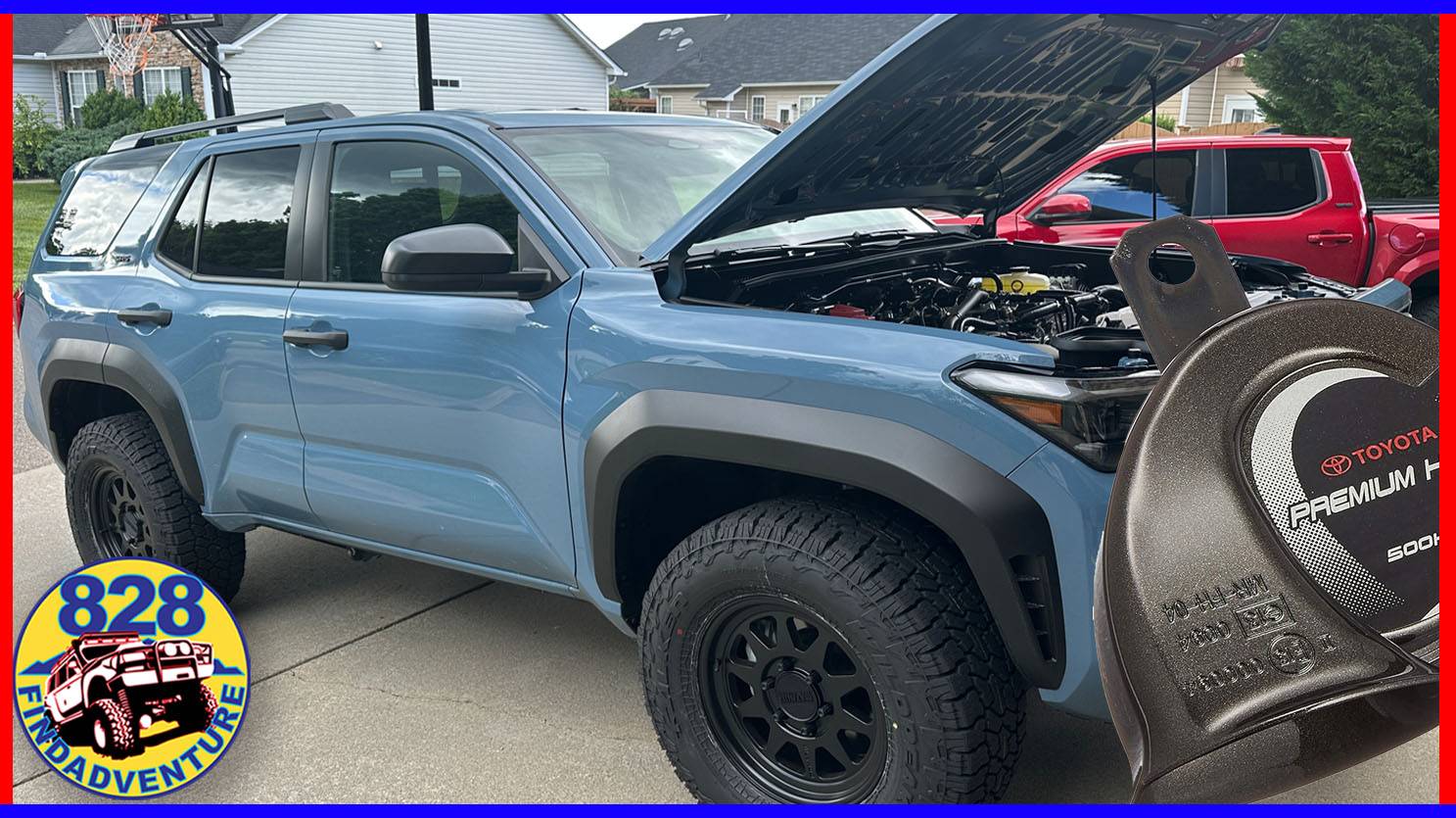 2025 4runner 6th gen Toyota "Premium Horn" install with before / after sound clip videos Toyota premium horn