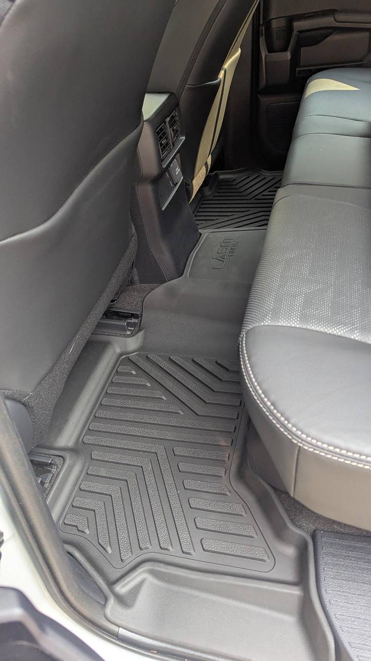 2025 4runner 6th gen Lasfit Floor Mats / Cargo Liner Mat Installed (4runner with third row) 1000026028