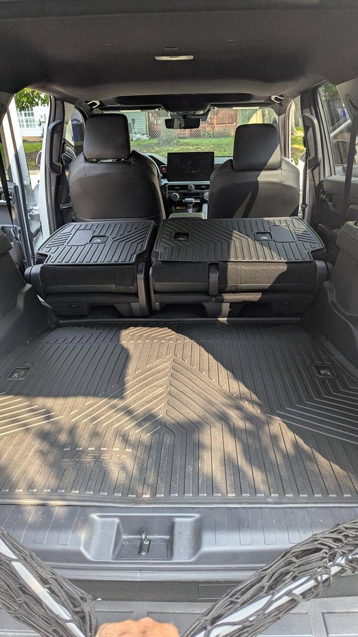 2025 4runner 6th gen Lasfit Floor Mats / Cargo Liner Mat Installed (4runner with third row) PXL_20250531_132509801
