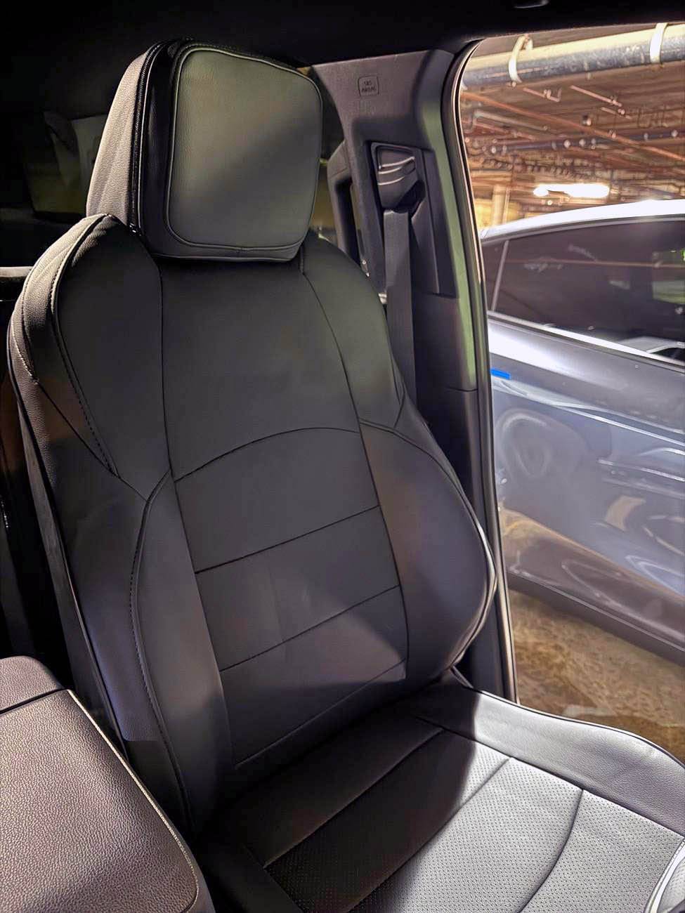 2025 4runner 6th gen EKR faux leather seat covers installed on 6th gen 4Runner SR5 -- photos, install tips, review IMG_9471