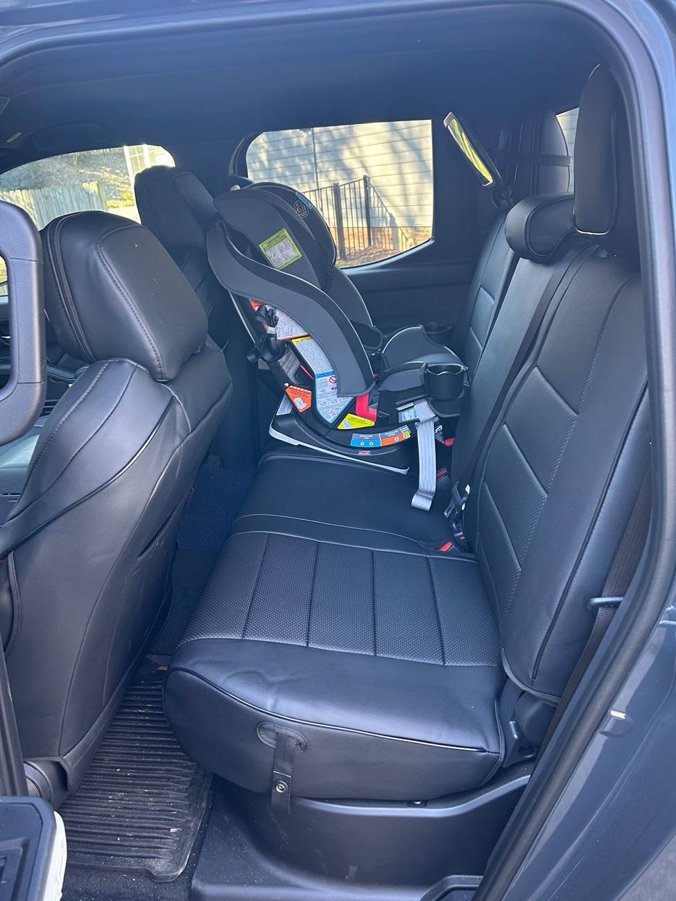 2025 4runner 6th gen EKR faux leather seat covers installed on 6th gen 4Runner SR5 -- photos, install tips, review IMG_2570